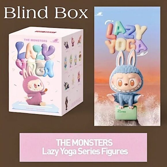 Pop Mart The Monsters Lazy Yoga Series - Blind Box - Figurine - Picture 13 of 16
